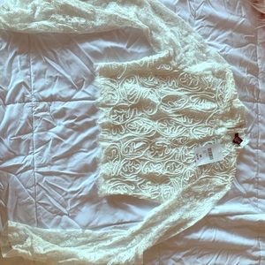 Forever 21 Lace Crop Top